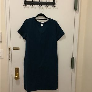 Dark Teal Old Navy Stretch T-Shirt Dress XL